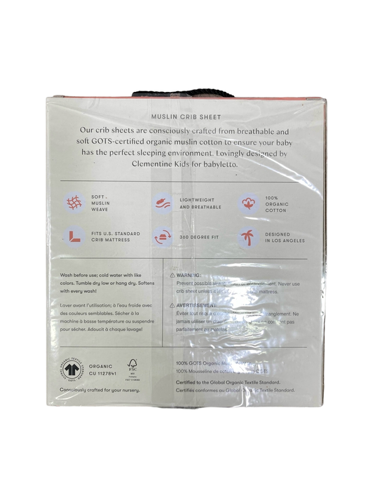 Shop Babyletto Muslin Crib Sheet, White at GoodBuy Gear