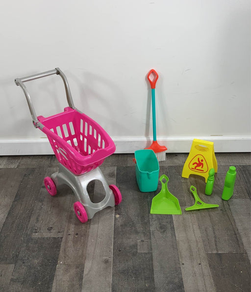 used Kid Connection Shopping Cart, & Accessories