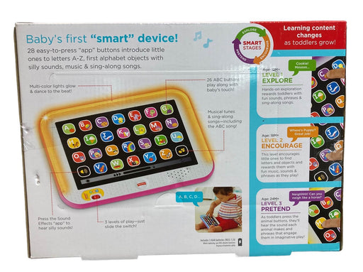 secondhand Fisher Price Laugh & Learn Smart Stages Tablet