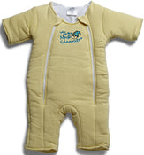 used Baby Merlin's Magic Sleepsuit, Large 6-9 Months, Yellow, Cotton