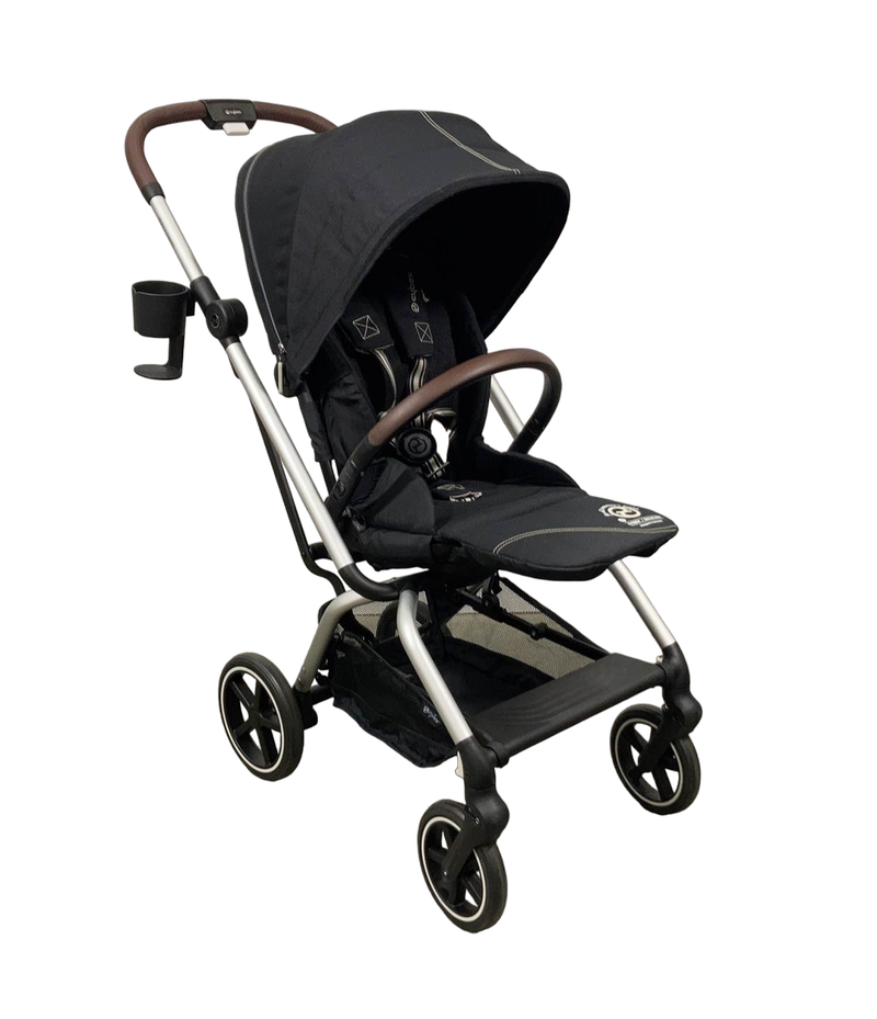cybex eezy s twist 2 black Cybex Eezy S Twist2 Stroller, 2022, Moon Black