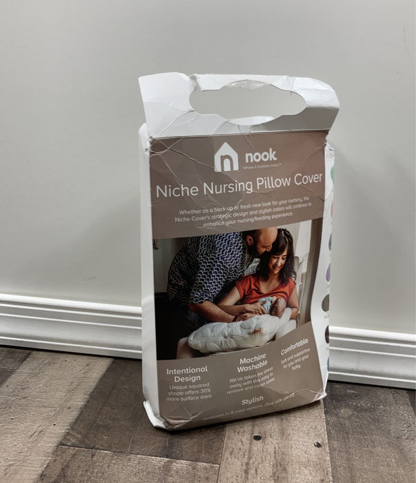 used Nook Niche Nursing Pillow Cover