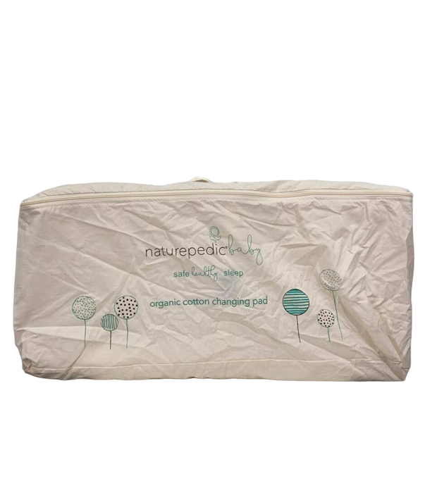 Shop Naturepedic Organic Cotton Changing Pad 2 Sided Coutour at GoodBuy Gear