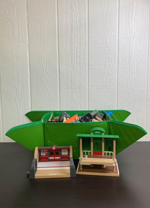 used Brio Wooden Train Bundle