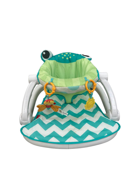 secondhand Fisher Price Sit-Me-Up Floor Seat, Frog