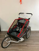 secondhand Thule Chariot Cougar 2 Bike Trailer With Jogging Kit