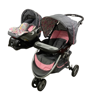 Baby trend skyview hot sale travel system flora