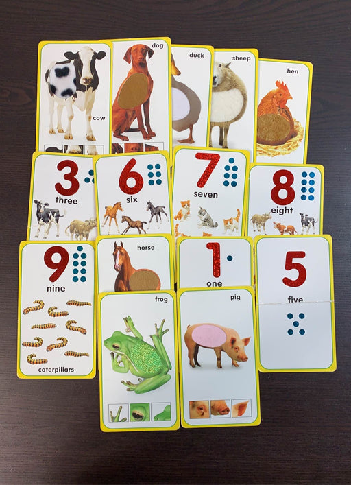 secondhand Scholastic Hands-On Learning Touch and Feel Cards