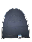 used SlumberPod 3.0 Sleep Canopy with Fan, Black with Gray Accents