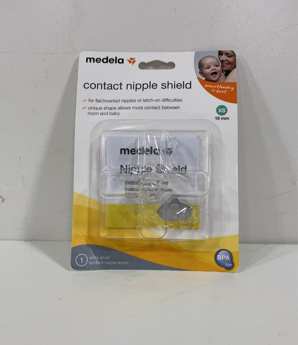 used Medela Contact Nipple Shields and Case