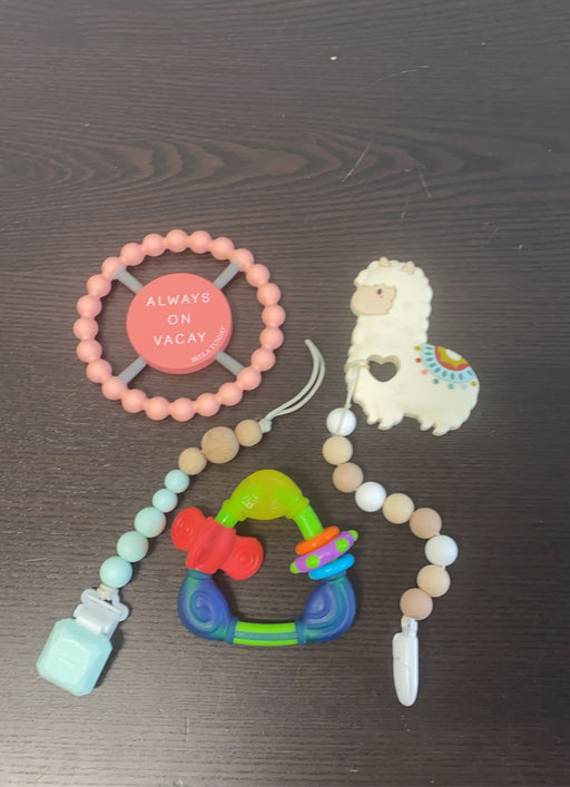 used BUNDLE Teething And Grasping Toys