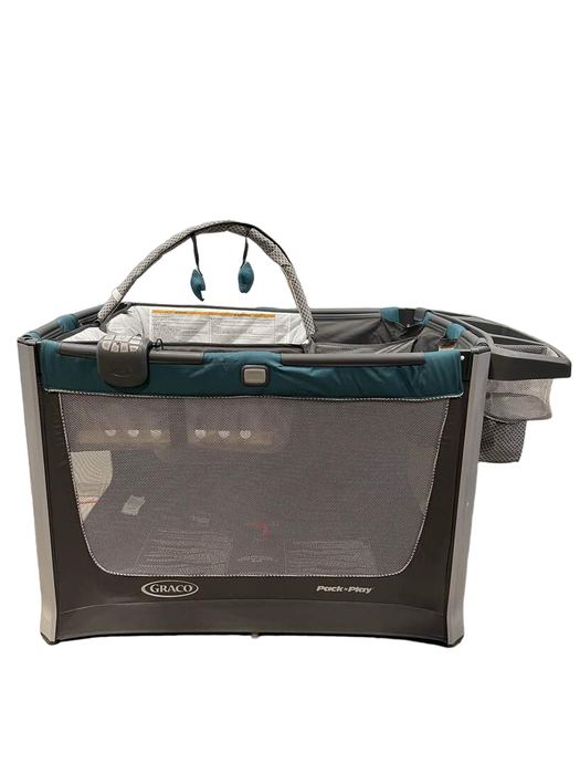 secondhand Graco Pack ‘N Play Playard Smart Stations, Sapphire