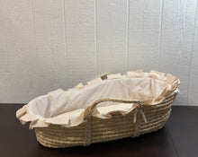 secondhand Badger Basket Natural Moses Basket with Hood