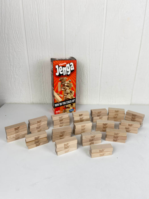 used Hasbro Jenga Classic 54 Pc