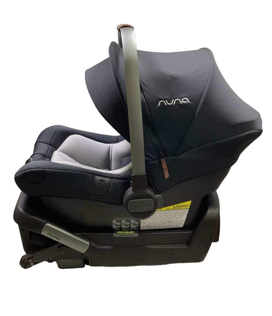 Nuna Pipa Lite LX Infant Car Seat, 2021, Caviar