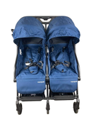 secondhand Mompush Lithe Double Stroller, Navy, 2022