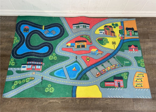 used TrafficMaster Kids Play Area Rug, Town Life Multi