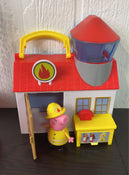 secondhand Peppa Pig Firehouse Playset