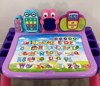 secondhand VTech Touch And Learn Activity Desk, /pink