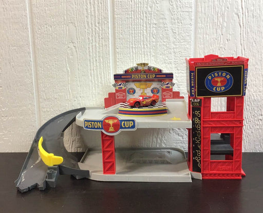 secondhand Disney Cars Piston Cup Racing Garage