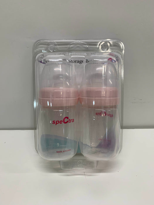 used Spectra Baby 5oz Breastmilk Storage 2 Pack