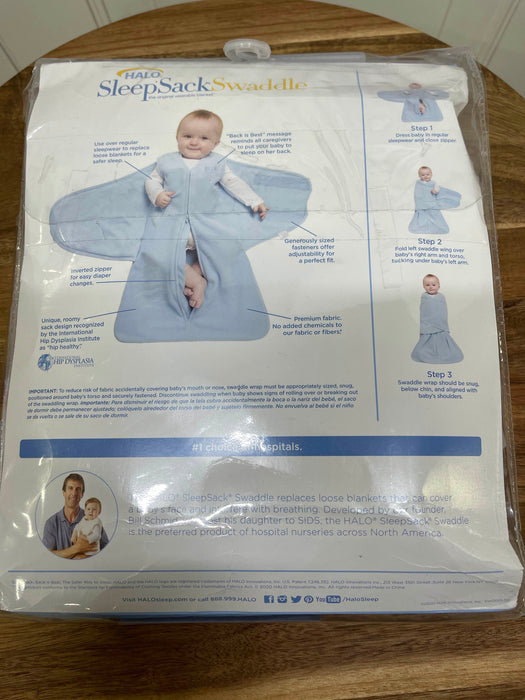 Shop Halo SleepSack Swaddle, Small, Mini Hearts Pink Print at GoodBuy Gear