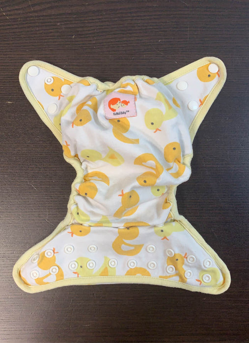 used BUNDLE KaWaii Baby One Size Pocket Cloth Diapers