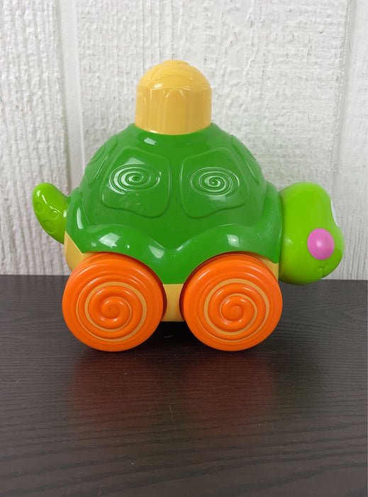 secondhand Fisher Price Go Baby Go Press & Crawl Turtle