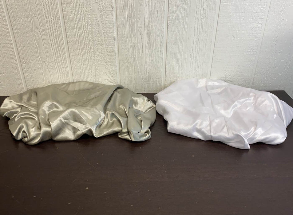 Shop BUNDLE Fitted Crib Sheets, Pro Goleem Satin at GoodBuy Gear