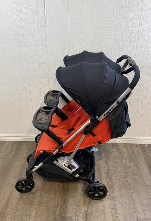 secondhand Joovy Kooper X2 Double Stroller, Paprika, 2021