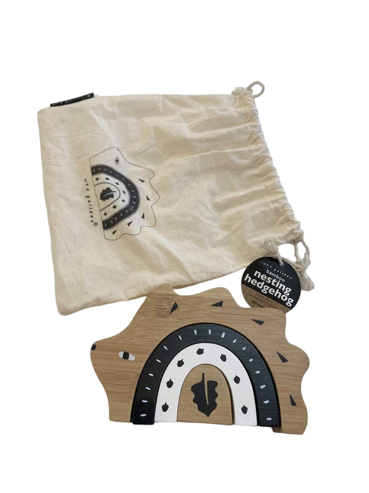 used Wee Gallery Bamboo Nesting Hedgehog