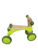 secondhand Hape Scoot Around Ride On Wood Bike