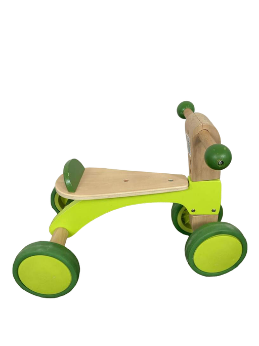 secondhand Hape Scoot Around Ride On Wood Bike