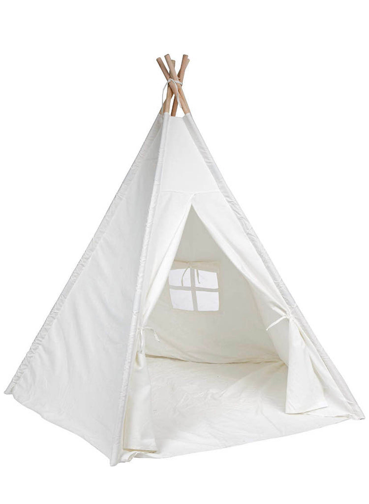 Trademark Innovations Teepee, White