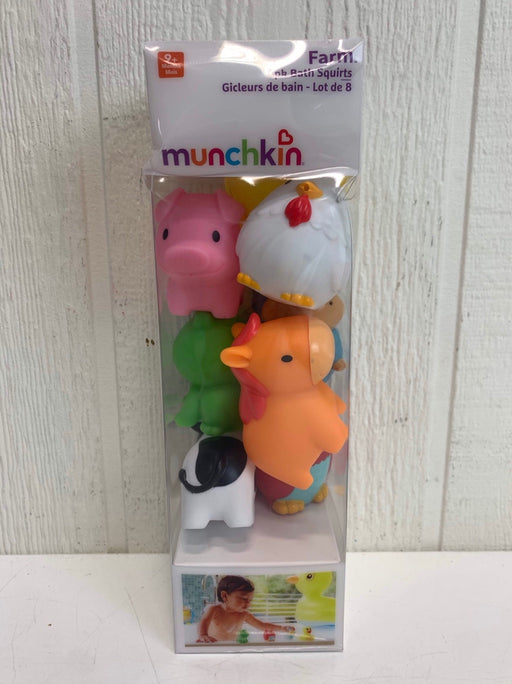 used Munchkin Barnyard Squirts Bath Toy 8 Pack