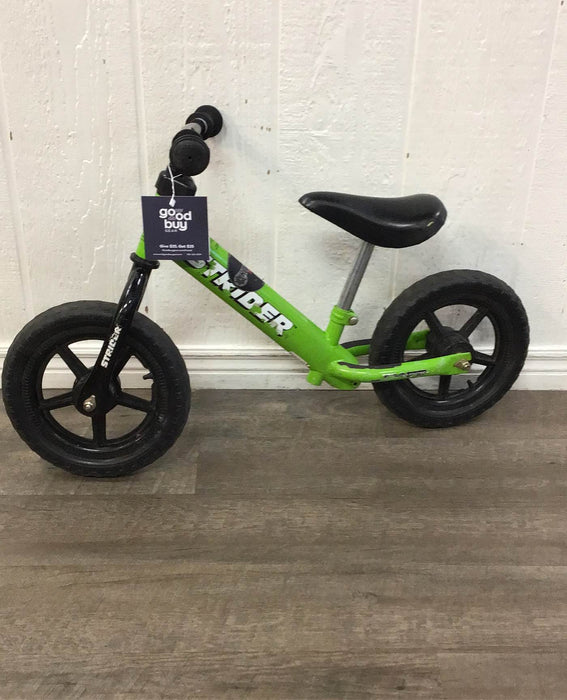 used Strider Balance Bike 12 Sport, Green