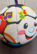 secondhand Fisher Price Laugh & Learn Singin’ Soccer Ball