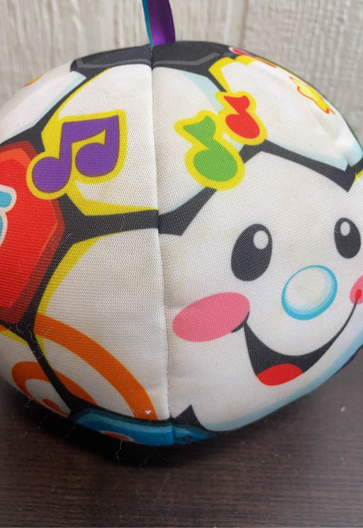 secondhand Fisher Price Laugh & Learn Singin’ Soccer Ball