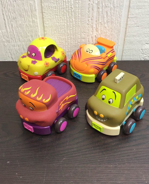 used B. toys Pull Back Toddler Cars Wheeee-ls!