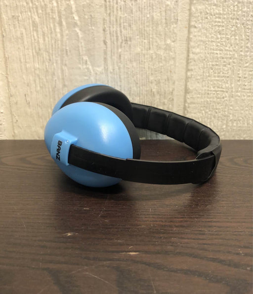 secondhand Baby Banz Mini Earmuffs, Sky Blue