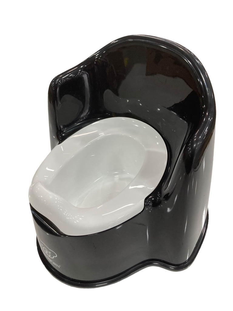 BabyBjorn Potty Chair, Black/White