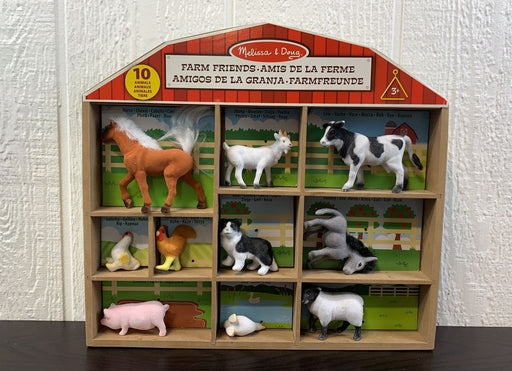 used Melissa & Doug Farm Friends Toy Animal Figures