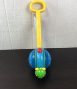 secondhand Bright Starts Roll & Glow Snail Walk & Push-Along Toy