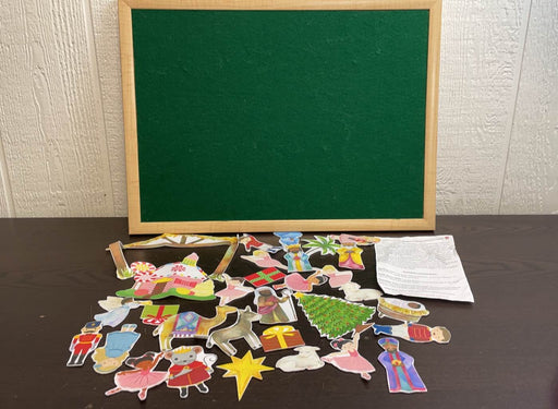 used Felt Play Board, with Felt Pieces