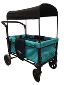 used Wonderfold W1 Original Stroller Wagon, Teal Green