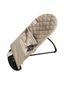 secondhand BabyBjorn Bouncer Bliss, sand gray, Sand Gray Cotton Classic Quilt