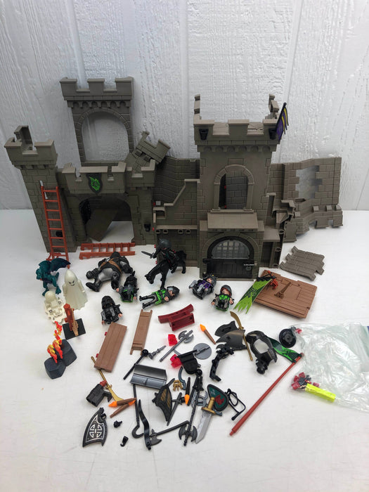 used Playmobil Wolf Knights' Castle Playset