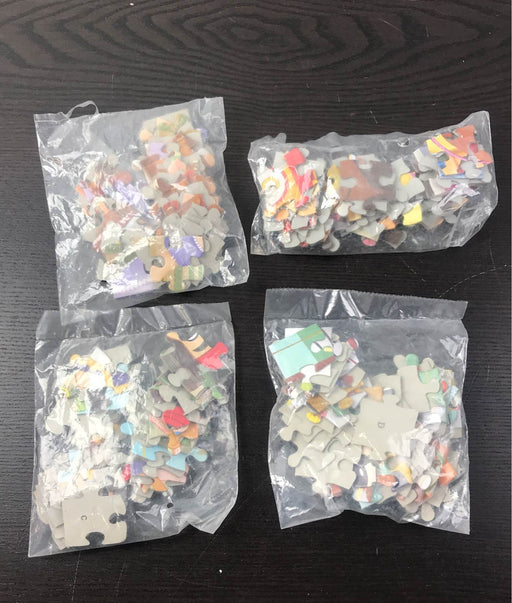 used BUNDLE Jigsaw Puzzles