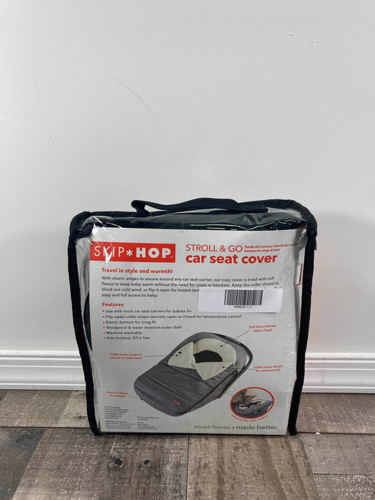 Shop Skip Hop Stroll And Go Car Seat Cover, Black at GoodBuy Gear