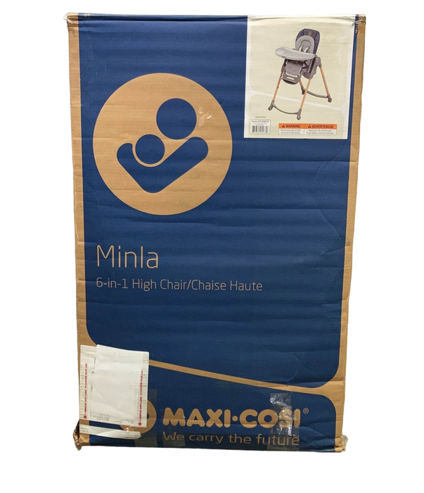 Shop Maxi-Cosi Minla 6-in-1 High Chair, Essential Blue at GoodBuy Gear